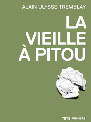 cover image of La vieille à Pitou